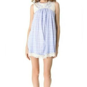 FREE PEOPLE CUT BABY DOLLS STYLE RETRO DRESS SIZE S/P